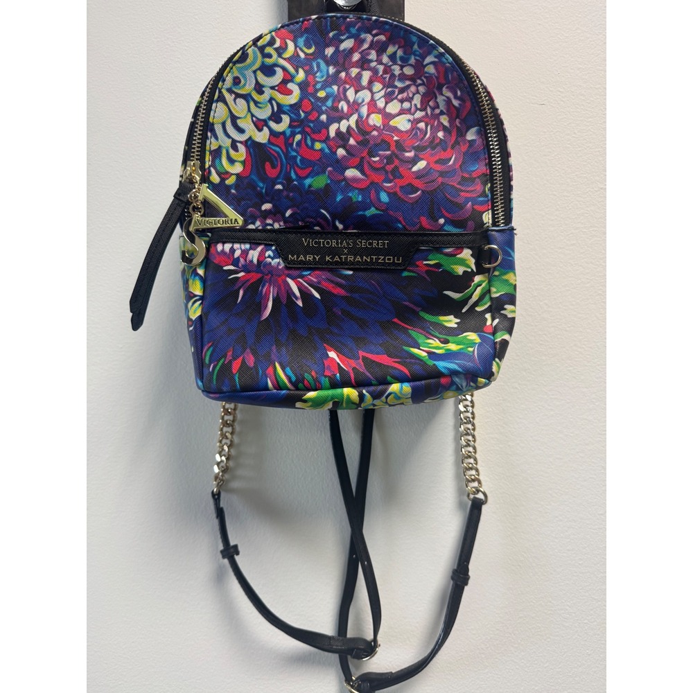 Victoria's Secret VS X Mary Katrantzou Small City Backpack Floral NWOT Limited